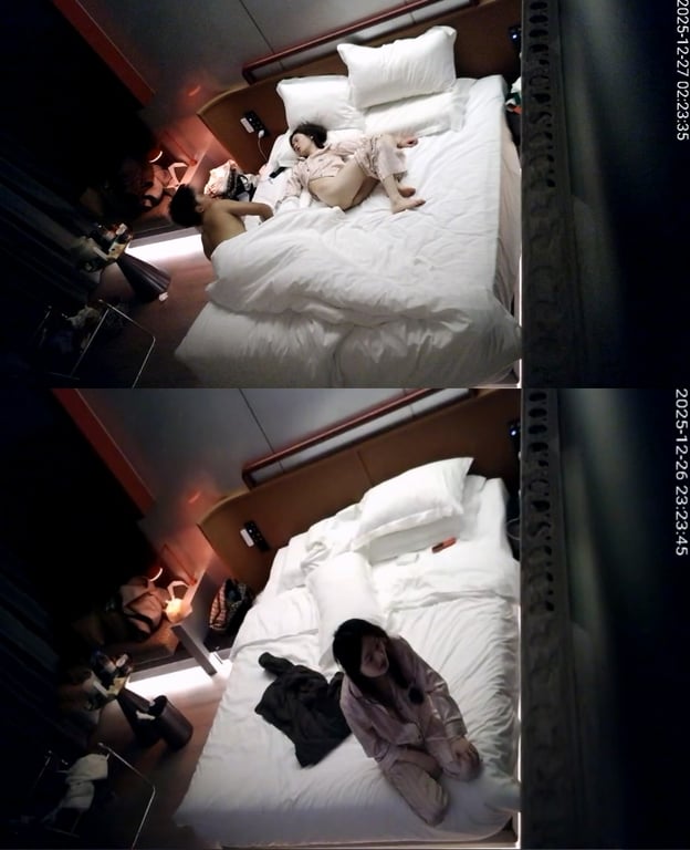 12-27新流出天眼酒店偷拍颜值美女被喜欢舔逼的渣男拿下（2V) 配图6