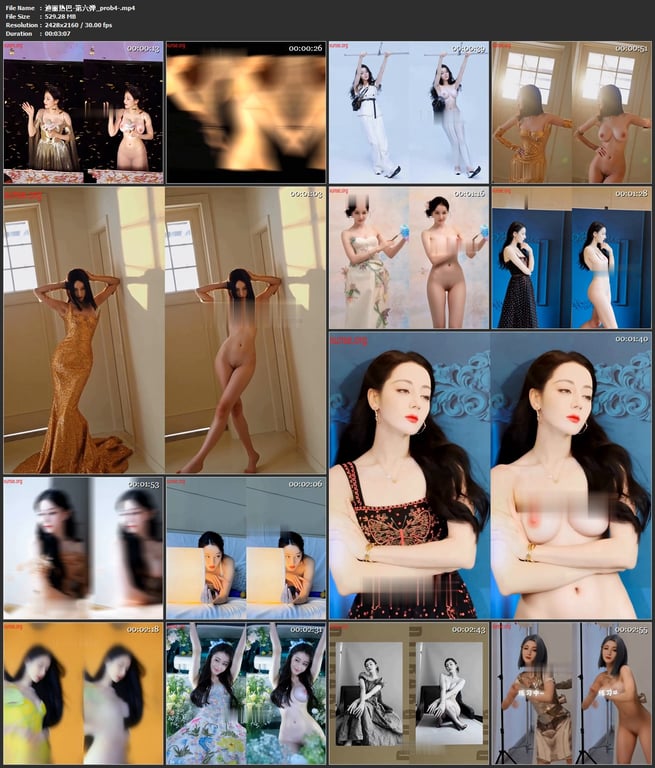 【AI脱衣】《迪丽热巴-第六弹》---明星脱衣--内地知名女星氺 配图6