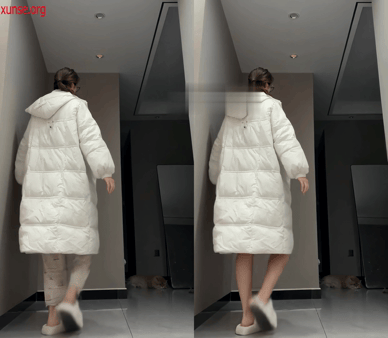 【AI脱衣】网红美女脱衣系列叶小喵啦（第二弹）青春活力愃氺 配图6