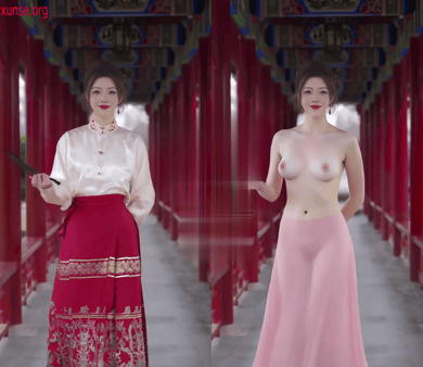 【AI脱衣】《LOL主持人---希然》--网红脱衣---英雄联盟官方主持人氺 配图4