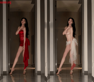 【AI脱衣】网红美女脱衣系列以沫MOMO爱跳舞的云南小美女氺 配图4