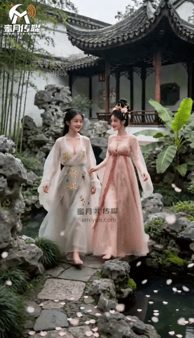 【AI短剧】《一寸金莲情：主仆偷余生》EP1-3集,主仆身份颠倒，禁忌私情在深夜 配图4