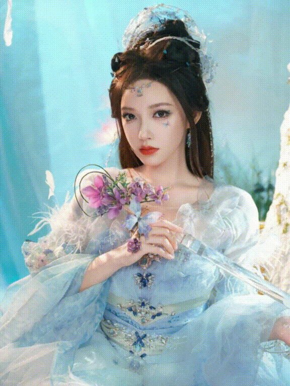 【AI明星脱衣】程潇洛河神女下人间——脱衣篇（配乐版）！ 配图2