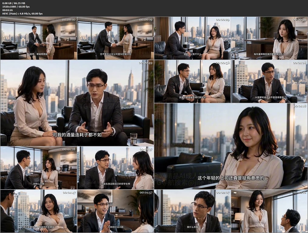 【AI短剧】《金鳞岂是池中物》EP6-13集，著名小说改编作品，霸总女友被精神小 配图12