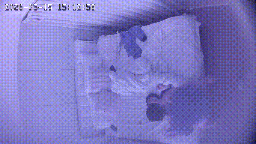 上帝视角5-15：小妹上门服务被猛干！吃药后前后狂操两次暴力拉床边后入高潮 配图2