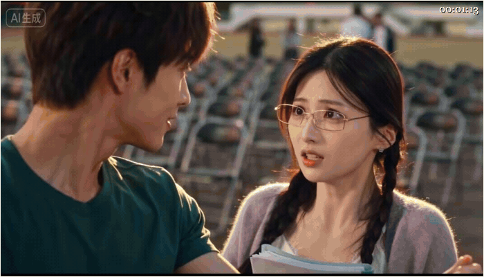 【AI短剧】《高三爱情故事》EP1-9+番外篇合集，校园里的青涩做爱啪啪啪，原档 配图9