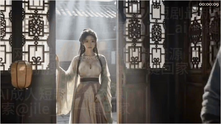 【AI短剧】《潘淫莲豆腐坊》EP1,3-5,7-9上下集，买豆腐送吃潘金莲的大白 配图5