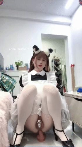 男娘CD秦琴，学做女孩子，学做人妻，因为我很骚，每天都想要，还没有被真鸡巴艹过了 配图6