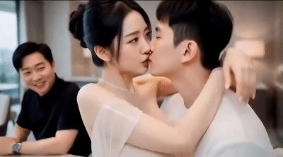 【AI自制小短剧】《NTR寝取:善良的嫂子》第3集从餐桌激战到浴室激情，夫前目犯 配图3