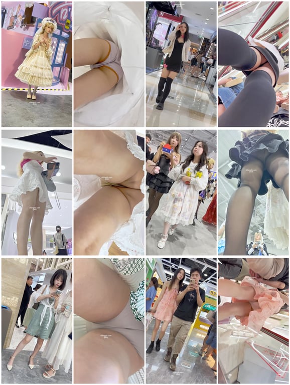 极品街拍抄底神作『KFC』2025.03合集35V 清纯青春美少女 高颜值小姐姐 配图3