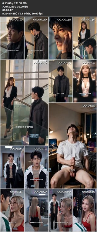 【AI短剧】《弱点》 EP1-14集，看似光鲜其实只是机房管理，他却阴差阳错跟公 配图25