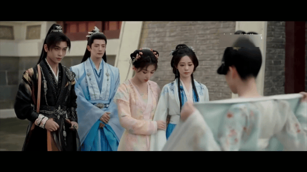 【AI脱衣+AI推演】魔改版电视剧《永夜星河》虞书欣 陈都灵 钟欣潼 海陆 祝绪 配图4