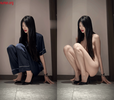 【AI脱衣】网红美女脱衣系列猪猪小野性感小母狗愃氺 配图3