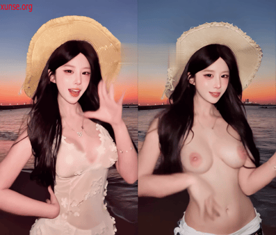【AI脱衣】网红美女脱衣系列：长腿气质御姐卓一南氺 配图2