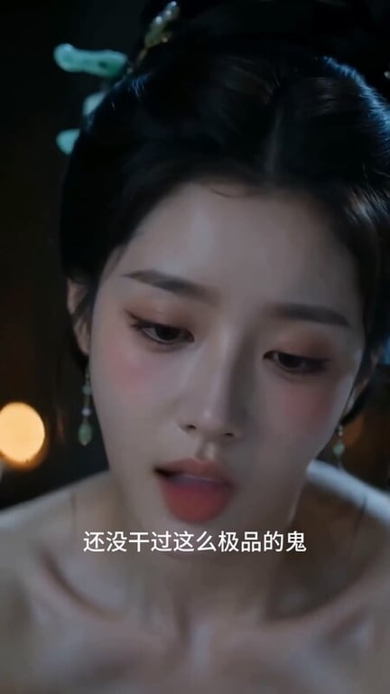 【AI短剧】『古寺艳鬼录』第1-3集 被聂小倩全裸摄魂采阳销魂又刺激骨髓都要被榨 配图18