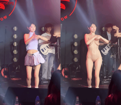 【AI脱衣】网红美女脱衣系列芹早早（第二弹）唱跳rap愃氺 配图3