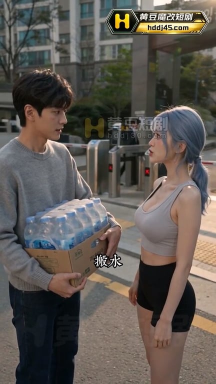 AI短剧《女神网咖》EP1-7 高清原版无第三方水印 配图2