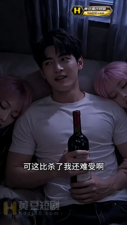 AI短剧《从一根烟到七个人挤在大床上》EP1-5 原版 配图5