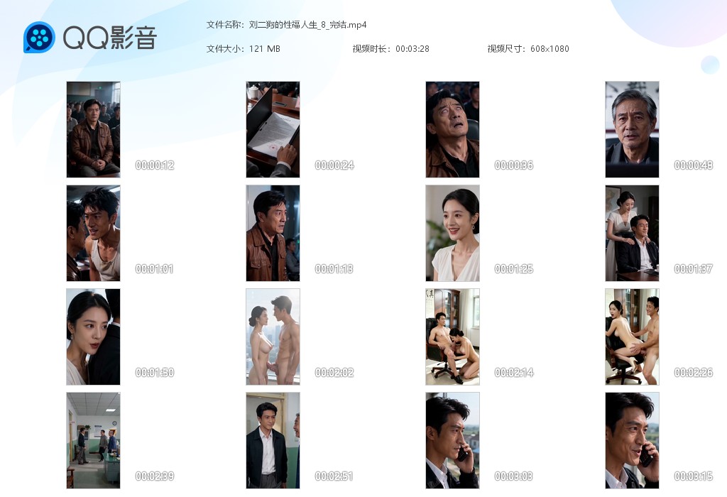 【AI自制小短剧】《刘二狗的性福人生》8集完结与搔货嫂子激情肏逼！ 配图4