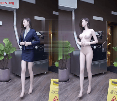 【AI脱衣】敏敏-车模--网红脱衣--车展女神，往那一站这大长腿比豪车还吸睛！氺 配图5