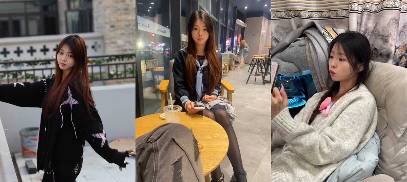 【苹果原相机云端泄密】多毛高冷嫩妹和男友的露脸性爱自拍，JK裙萝莉鞋脸穴同框，年 配图14