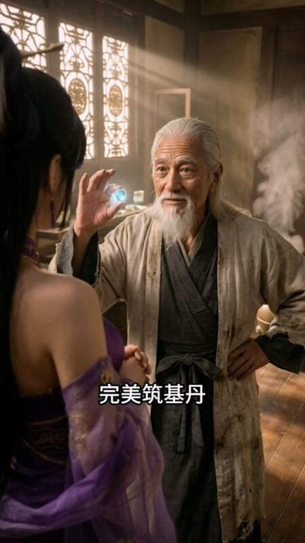 AI短剧《长生录：从侄女上门求丹开始长生》EP36-37 配图24