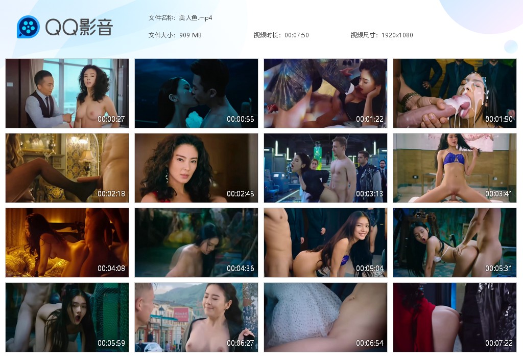 【AI脱衣】魔改电影《美人鱼》主演：张雨绮、林允等！ 配图7