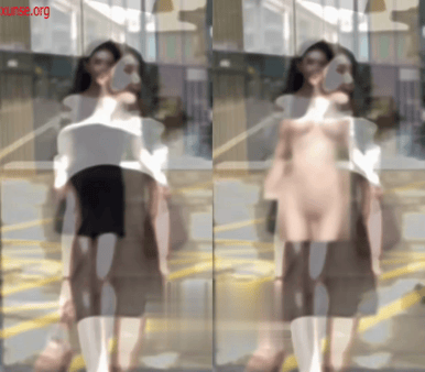 【AI脱衣】朱憨憨-第三弹--网红脱衣--爱健身的妹子身材就是好，前凸后翘！氺 配图6