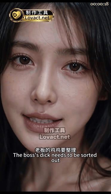 【AI短剧】《莎莎和胖老板》EP1-20集，写字楼办公室里全程做爱操逼不带停的各 配图21