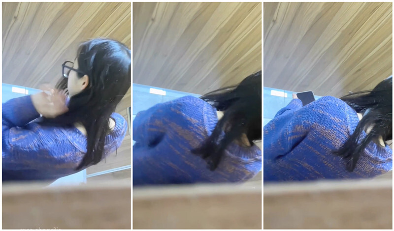 办公室偷窥禁忌：潜入全景偷拍实习美女水润粉嫩蜜穴 配图3