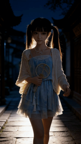 【AI自制小短剧】《残月》❤️双马尾小美女与大屌双马尾小美女肏屄！-老宋论坛