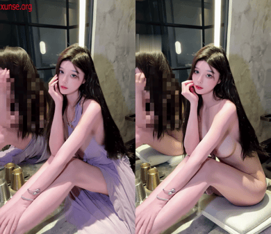 【AI脱衣】网红美女脱衣系列栗子美乳小美女氺 配图4