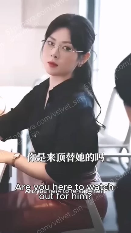 【AI短剧】『色彩标准』第1-3集 短剧魔改办公室OL秘书的与总裁的淫乱私情！ 配图22