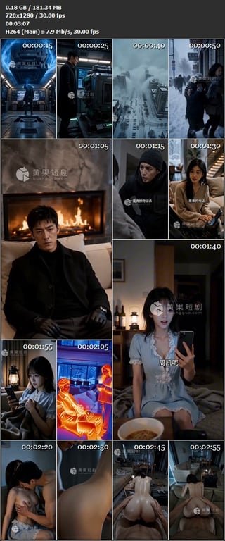 【AI短剧】《末日寒潮我在庇护所美女环绕》EP1-10集，一朝重生不仅提前掌握了 配图19