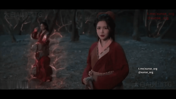 【AI推演】魔改真人影游《美女请别影响我成仙》王涵饰净无欲在洞府蒲团上被后入猛干 配图6