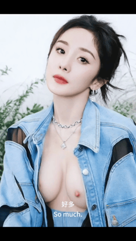【AI脱衣】杨幂获得顶流地位的大幂幂，背后那些不为人知的故事! 配图2