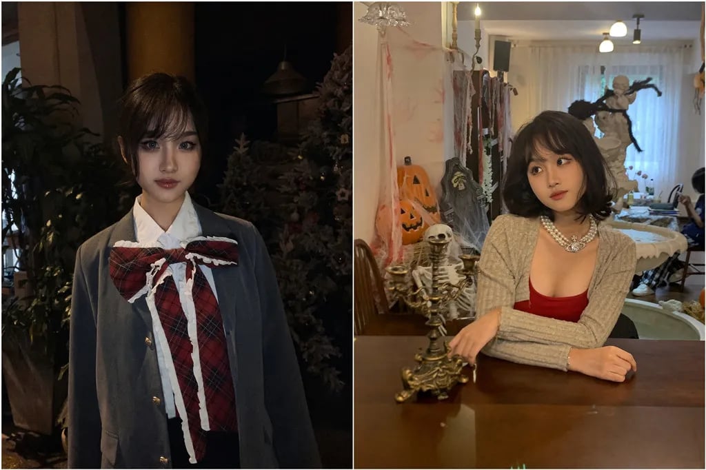 【重磅原档泄露】扬州COS高颜值女神被男友猛干到彻底失控！眼睛死闭眉头紧皱 浪叫 配图2