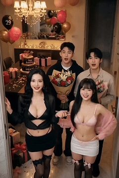 【AI脱衣】《易子而交》第3集儿子青春期想干女人了，作为干妈为了不让儿子犯错决定 配图3
