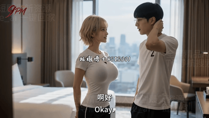 【AI短剧】《夫妻游戏》EP5-6集,五对高颜值的“贫穷”夫妻参与赢得高额奖金的 配图4