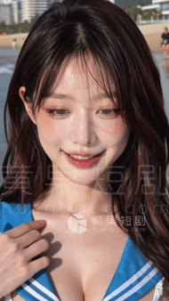 【AI短剧】《暧昧海滩》心动靠近无法自拔EP1-EP3合辑 配图2