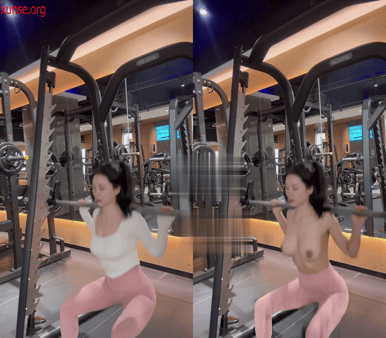 【AI脱衣】拿铁豆豆--网红脱衣---巨乳少妇，爱健身的少妇，这身材太爆炸了！！ 配图4