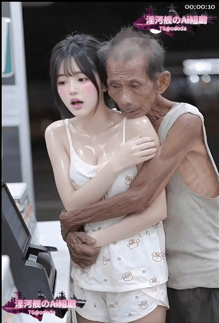 ✨【AI短剧】《情迷收银员》泰剧，便利店的美少女被猥琐老头看上这老少配，甜妹毛少女上位愃-老宋论坛
