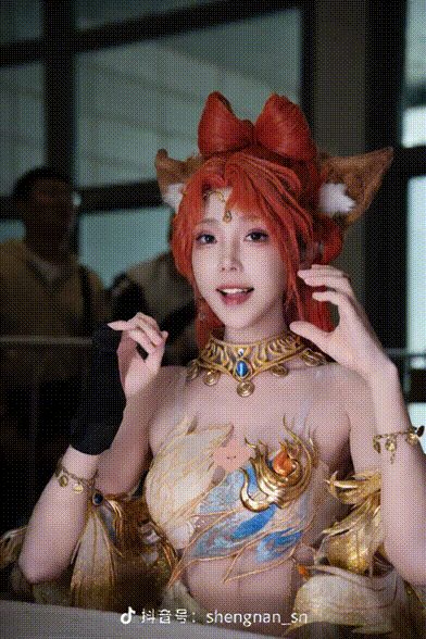 【AI脱衣】继续快手抖音小红书网红明星抖音Coser 走路摇ZLY！ 配图5