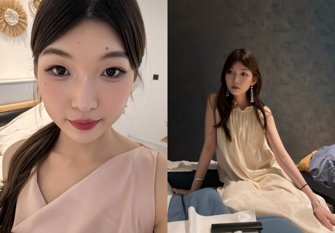 【原相机高清泄露】绝美气质女神露脸激情自拍，花衬衫下跪被按头猛深喉，蜜穴湿亮粉嫩 配图2