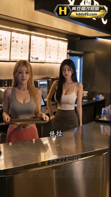 AI短剧《女神网咖》EP1-3 高清原版无第三方水印 配图8