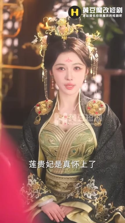 【AI短剧】『金牌御医』第1-9集 短剧魔改御医与皇妃通奸帮皇上假孕龙种！ 配图15