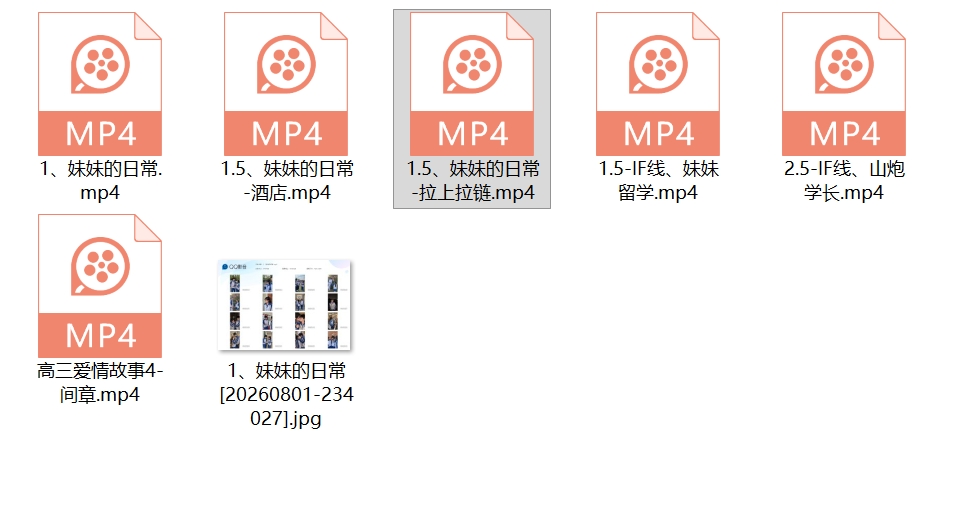 【AI自制小短剧】《高三爱情故事》第4集-间章 附作者练手作品《妹妹的日常》1- 配图7