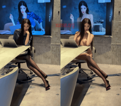 【AI脱衣】网红美女脱衣系列刘一琳（第三弹）长腿精灵愃氺 配图5