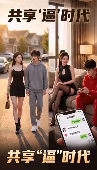 【AI短剧】✅《共享“逼”时代》✅第1-2集 - 老宋论坛-老宋论坛