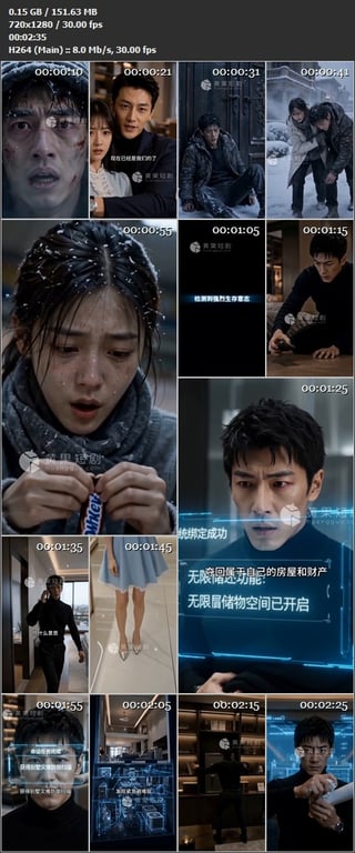 【AI短剧】《末日寒潮我在庇护所美女环绕》EP1-10集，一朝重生不仅提前掌握了 配图14